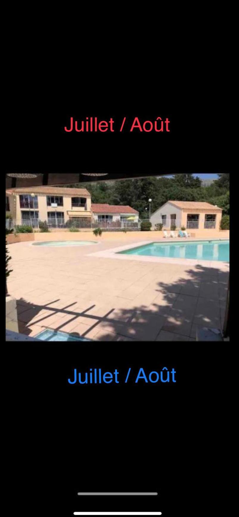 Maisonnette Dans Belle Residence Saint-Vallier-de-Thiey Exterior foto